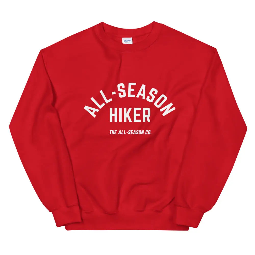 All-Season Hiker: unisex sweatshirt The All-Season Co.