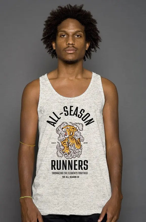 All-Season Runners: Tiger Unisex Tank Apliiq