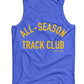 All-Season Track Club: Unisex royal tank The All-Season Co.