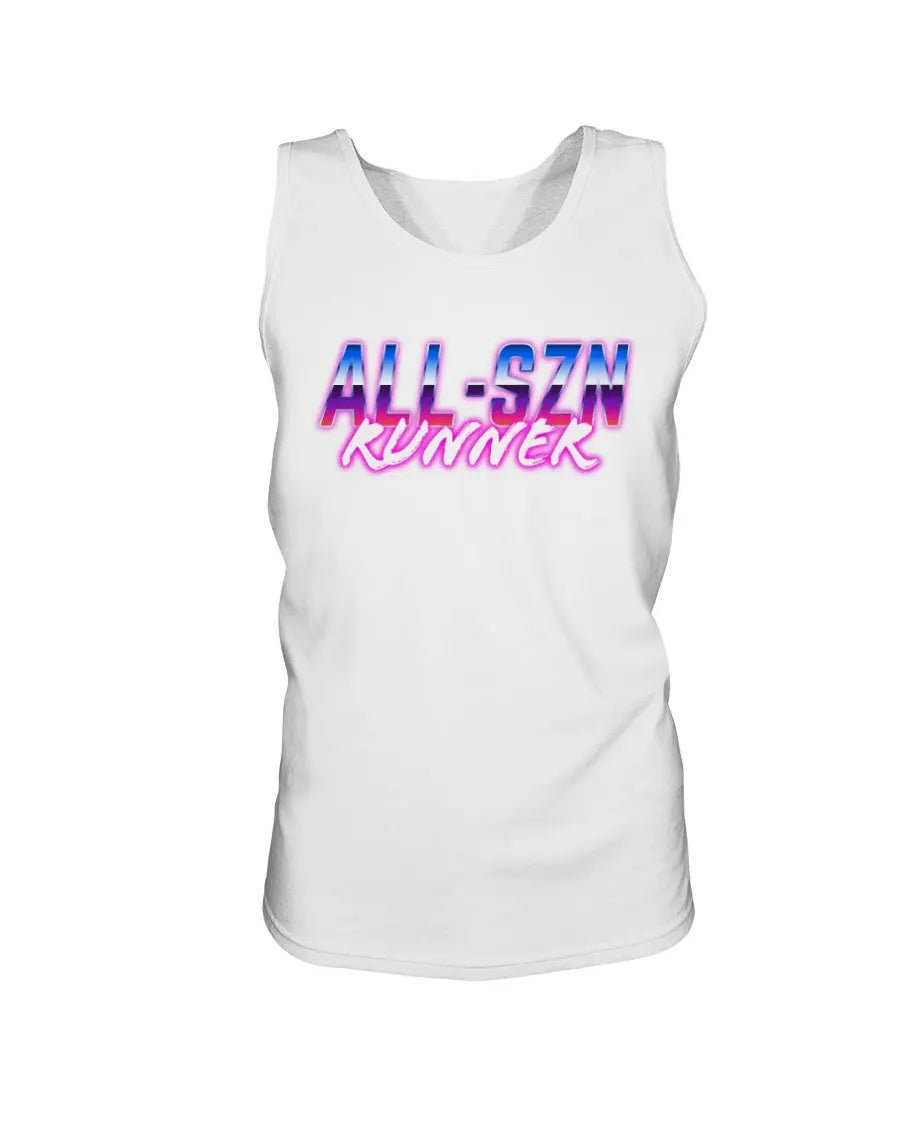 Run the 80s: Men's Jersey Tank Fuel