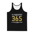 365: Men's Race Bib Tank 2.0 in Black The All-Season Co.