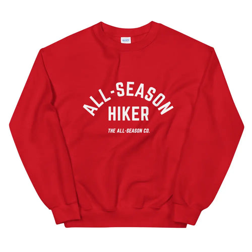 All-Season Hiker: unisex sweatshirt The All-Season Co.