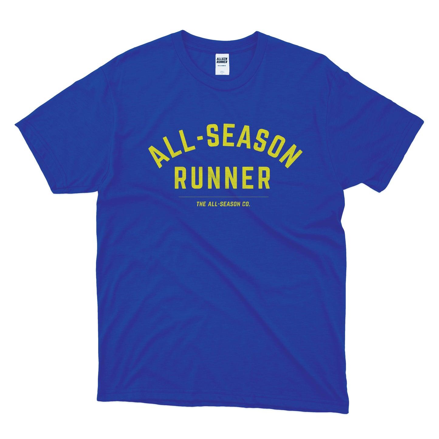 All-Season Runner - Unisex Stay Dry Tee (Royal Blue) Apliiq