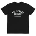 All-Season Runner: Eco Performance Tee in Black The All-Season Co.