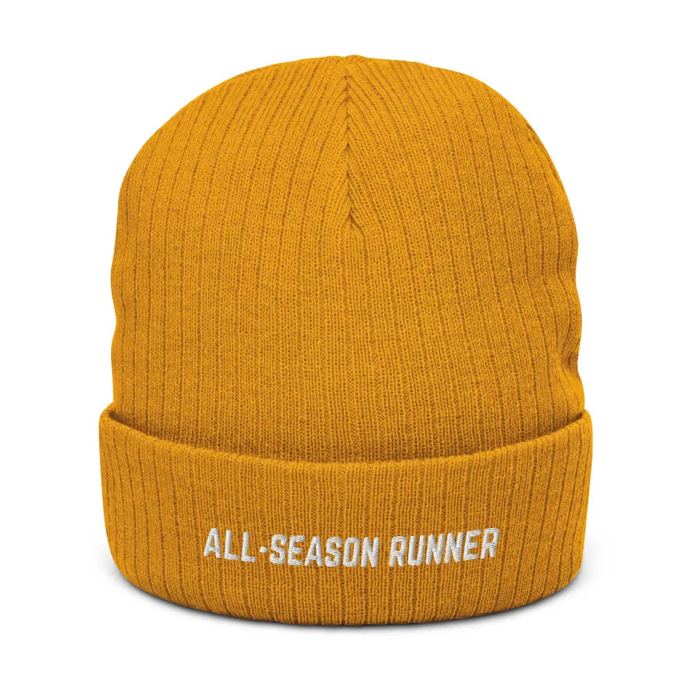 All-Season Runner: Recycled Cuffed Beanie The All-Season Co.