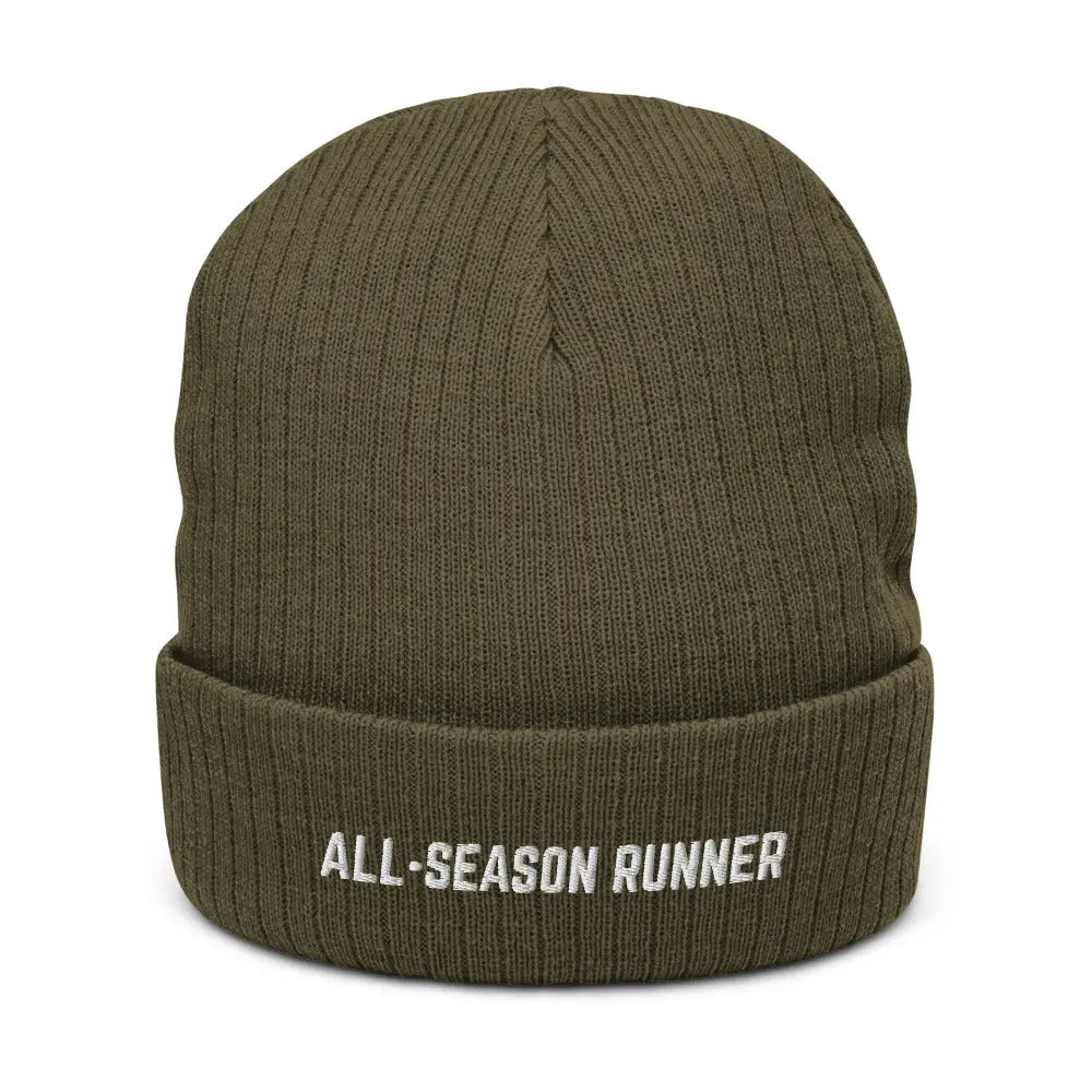 All-Season Runner: Recycled Cuffed Beanie The All-Season Co.