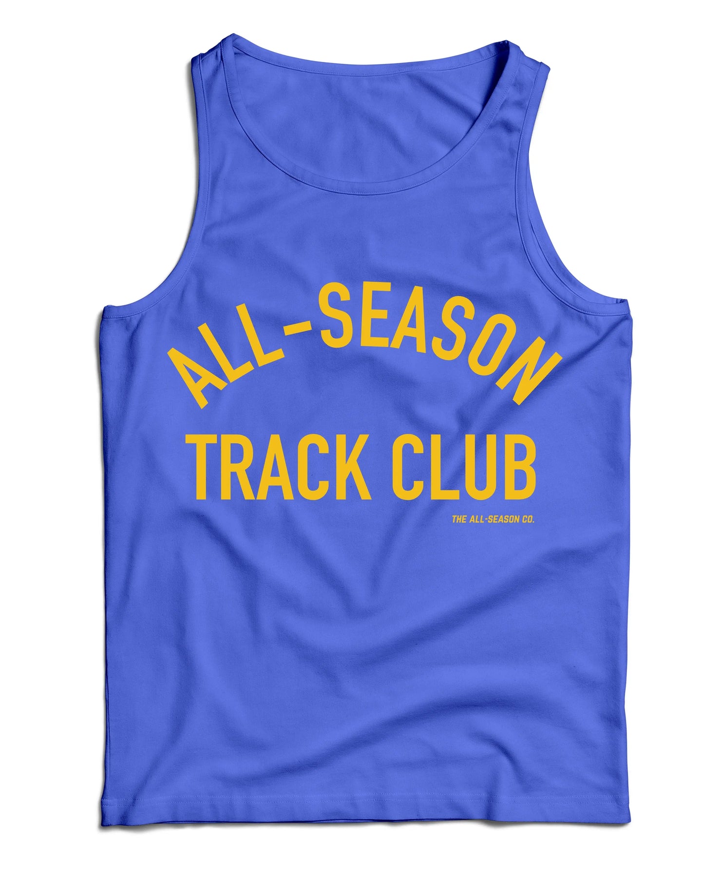 All-Season Track Club: Unisex royal tank The All-Season Co.