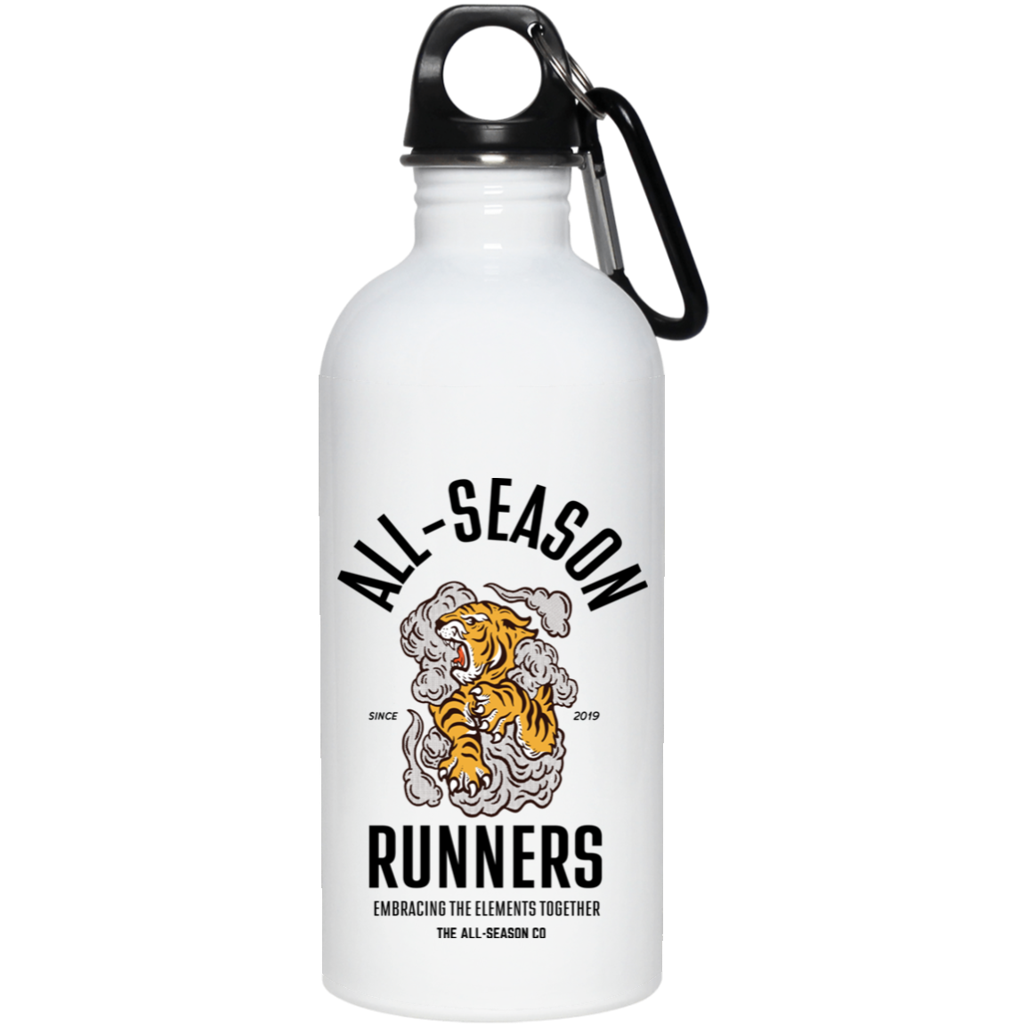 All-Season Runners 20 oz. Stainless Steel Water Bottle CustomCat