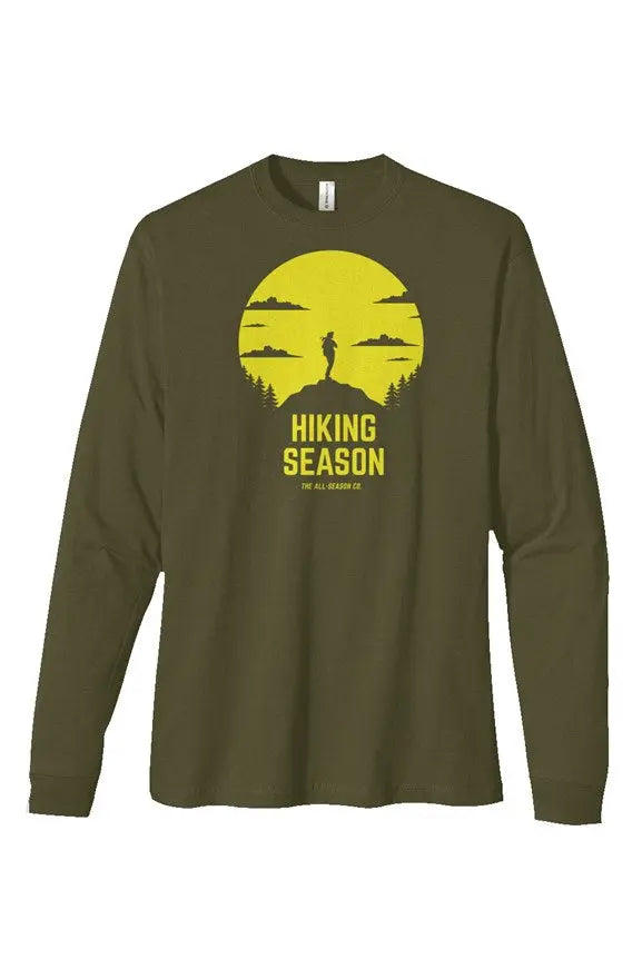 Hiking Season: Long Sleeve Heavy Tee Apliiq