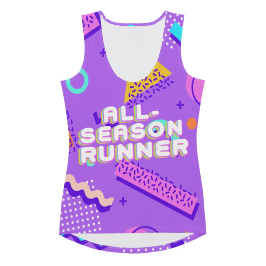 Run the 80s: All-Season Runner 1988 Women's Tank The All-Season Co.