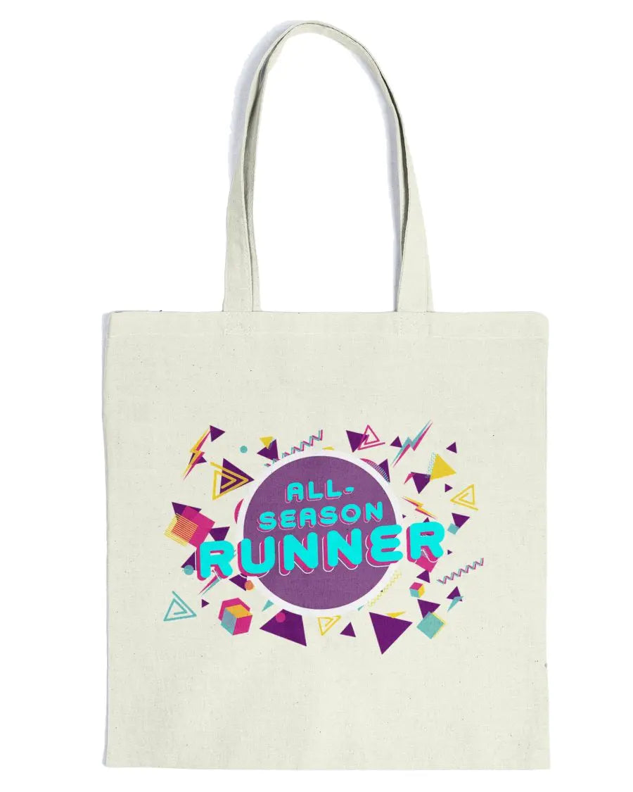 Run the 80s: Canvas Tote Fuel