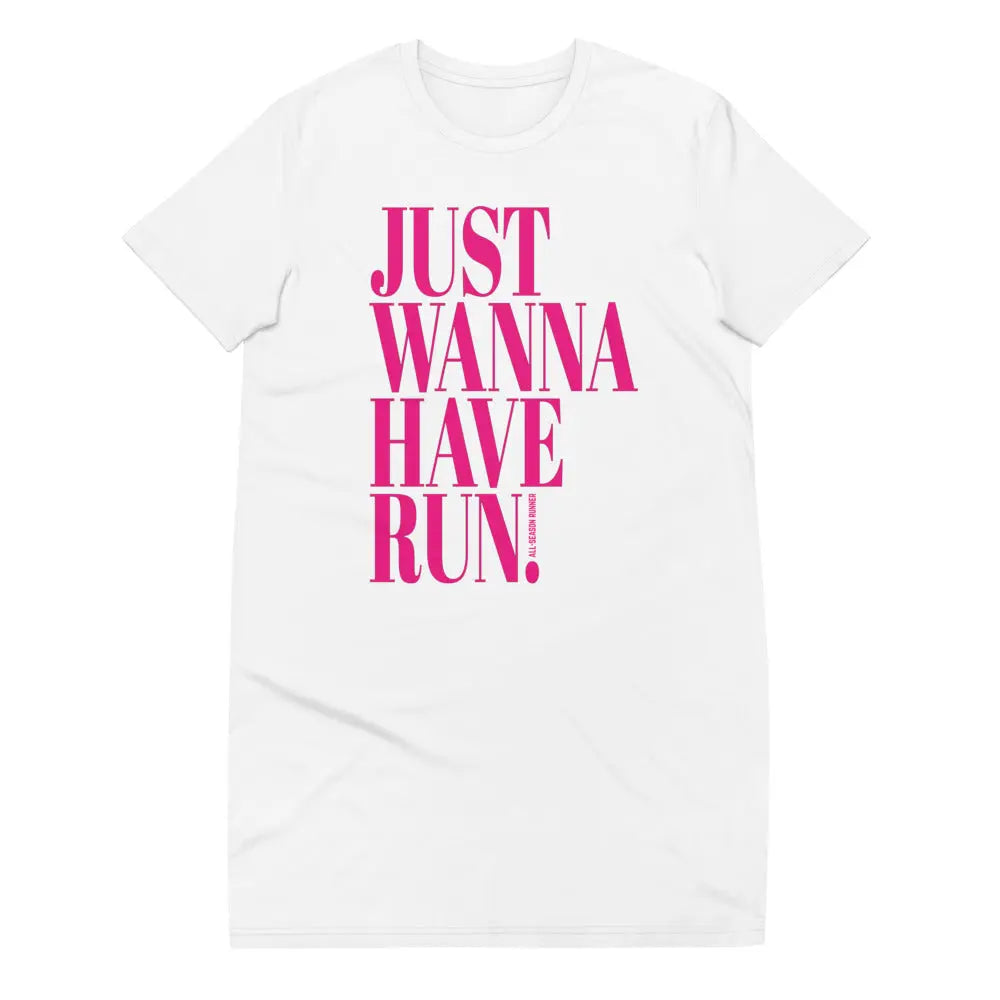Run the 80s: Organic Tee Dress The All-Season Co.